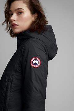 Chamarras Canada Goose Mujer México - Dore Chaqueta De Plumas Negros VU5610278
